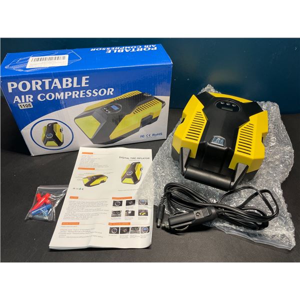 Lot of 1 Portable Air Compressor/Tire Inflator - Brand New!