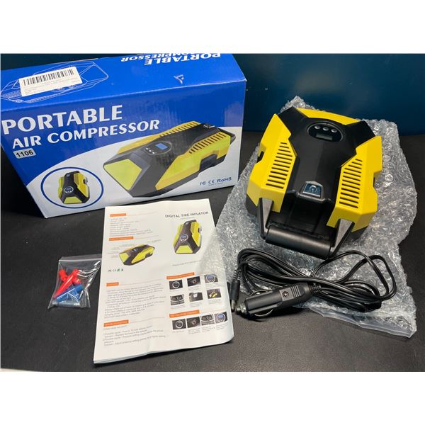 Lot of 1 Portable Air Compressor/Tire Inflator - Brand New!