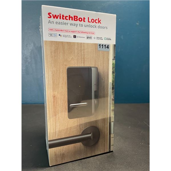 Lot of 1 SwitchBot Lock; Smart Door Lock -Brand New Sealed!