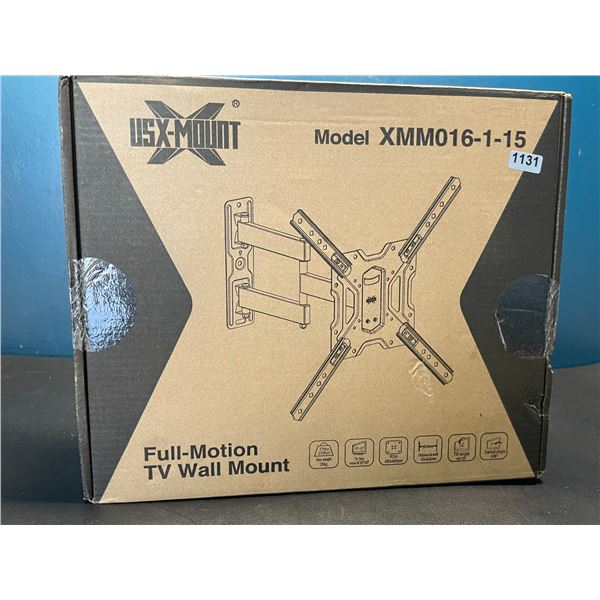 Lot of 1 Full-Motion TV Wall Mount for 26-55 inch TV's - Brand New Sealed!