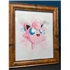 Image 3 : Lot of 2 Pokemon Framed Art Pieces - Dragonite & Jigglypuff -10x12in