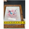 Image 4 : Lot of 2 Pokemon Framed Art Pieces - Dragonite & Jigglypuff -10x12in