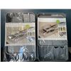 Image 1 : Lot of 2 Cutlery/Utensil & Gadget Drawer Organizer Tray Sets