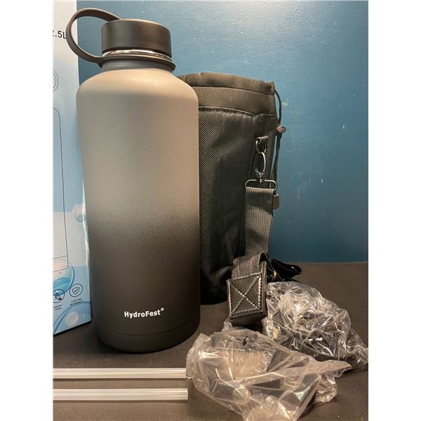 Lot of 1 HydroFest 87oz (2.5L) Double-Wall Insulated Water Bottle