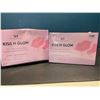 Image 2 : Lot of 2 Boxes of VogueNow 4-Flavor Under Eye Masks & Lip Masks - 28 Per Box!