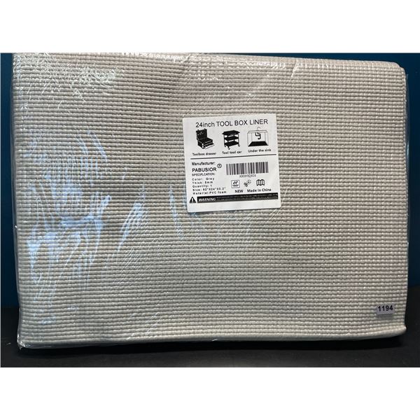 Lot of 1 Pack of 24-inch Tool Box Liner (82 x 24inch)