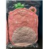 Image 3 : Lot of 2 Strawberry Frog "Squishmallow" Inspired Pillow Plushies - Large 12in Size