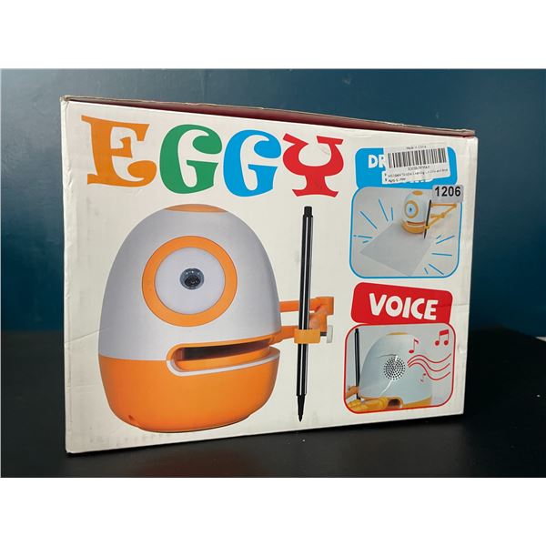 Lot of 1 EGGY the Robot Teacher - Educational Drawing Robot Toy; Teaches Words, Numbers, Shapes, etc