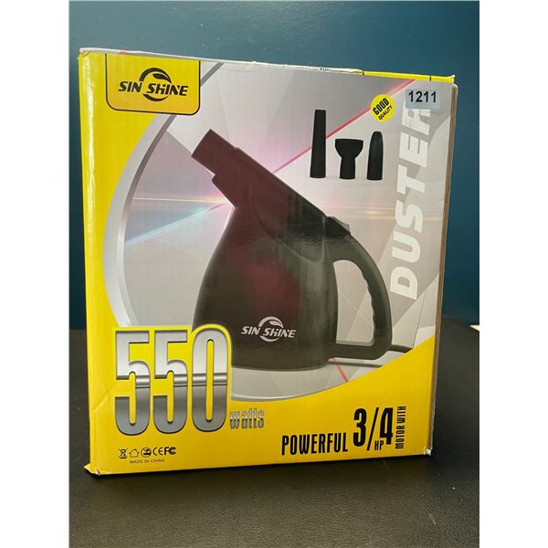 Lot of 1 SinShine Powerful 550Watt Electric Air Duster