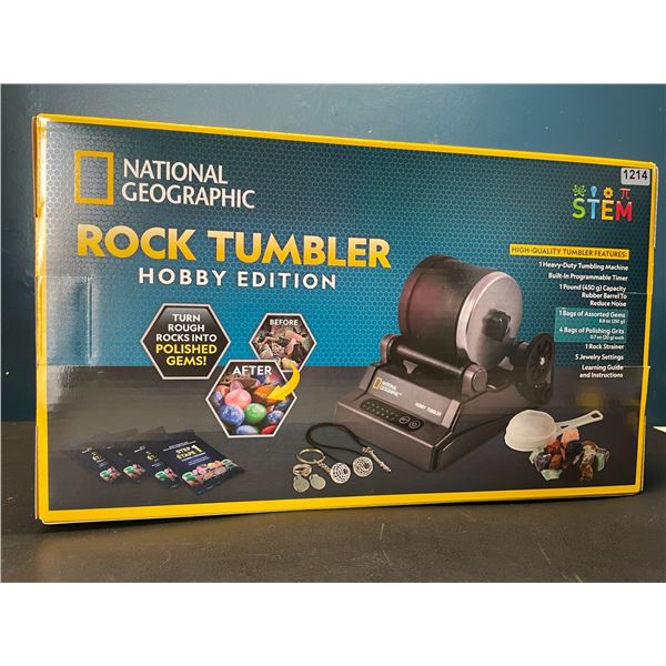 Lot of 1 National Geographic Rock Tumbler Kit - Hobby Edition - BRAND NEW!