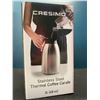 Image 1 : Lot of 1 Cresimo Stainless Steel Thermal Coffee Carafe - 2L (68oz) - Brand New!