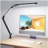 Image 1 : Lot of 1 Mediacous LED Desk Lamp w/ Clamps - Flexible Swing Arm LED Lamp