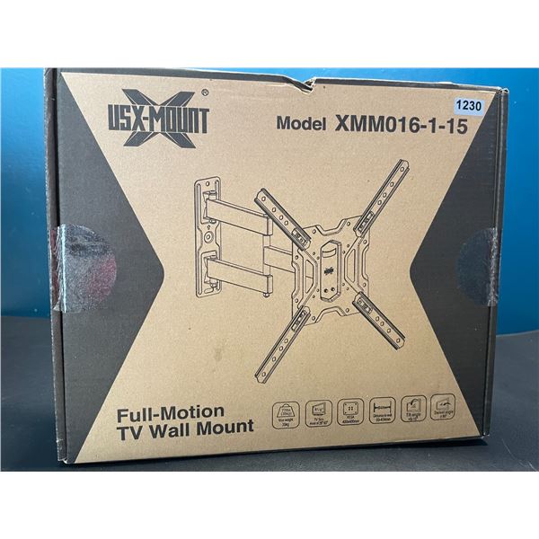 Lot of 1 Full Motion TV Wall Mount - For TV's 26-55inch