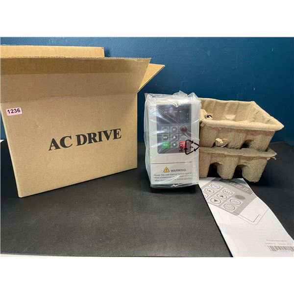 Lot of 1 Tangxi AC 110V/0.75KW Variable Frequency Drive Converter - Brand New