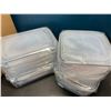 Image 3 : Lot of 1 Multi-Pack of Plastic Storage Containers w/ Lids