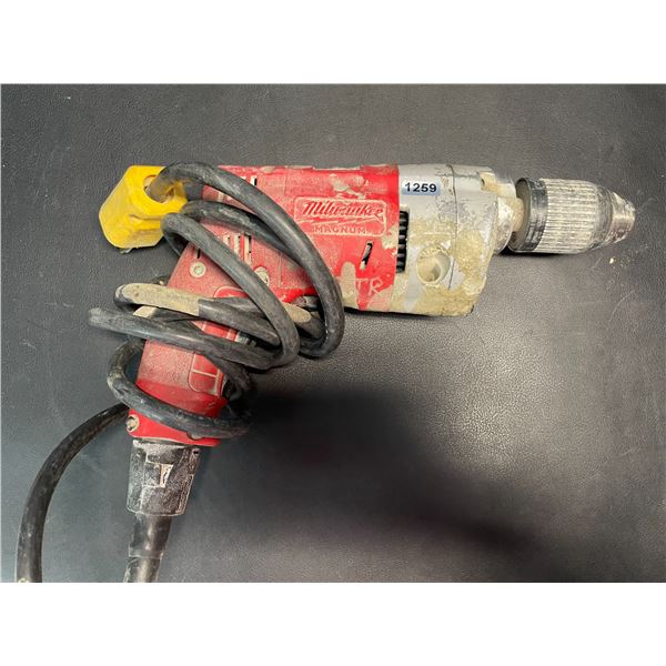 Lot of 1 Milwaukee Magnum Drill - Used - Powers On