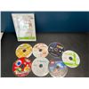 Image 1 : Lot of 8 Assorted Nintendo Wii Video Games - Used