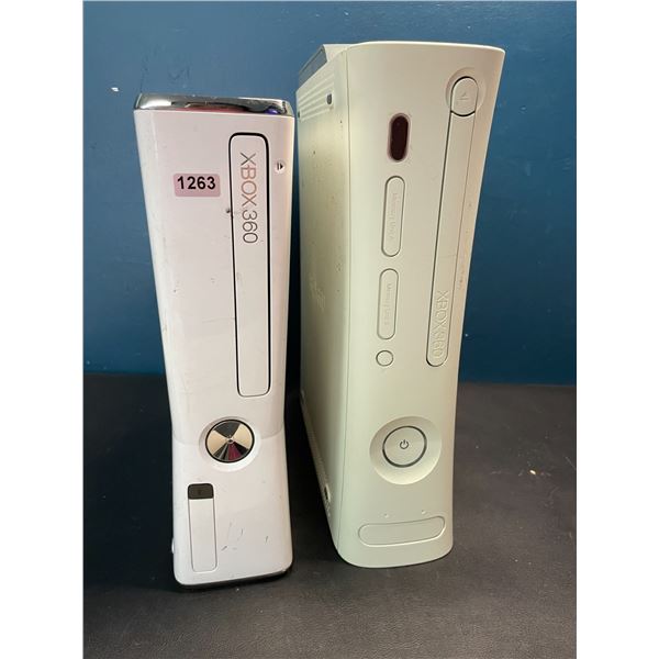 Lot of 2 Xbox 360 Consoles - Used