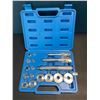 Image 1 : Lot of 1 Aluminum Bearing Seal Drivers Removal Tool and Bushing Driver Set - 17PCS