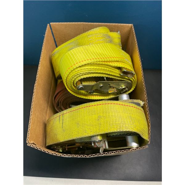 Lot of 10 Ratchet Straps - Used