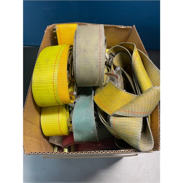 Lot of 10 Ratchet Straps - Used