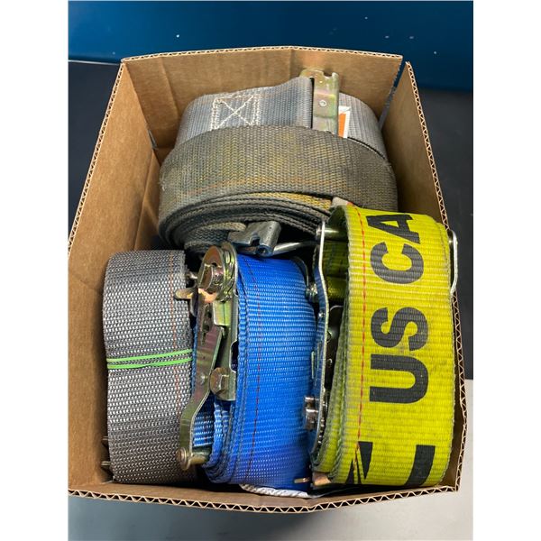 Lot of 10 Ratchet Straps - Used