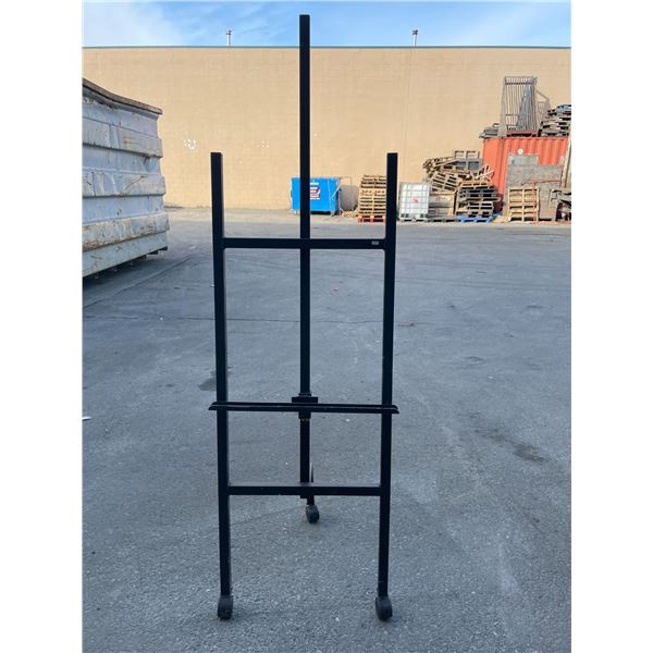 Lot of 1 Artists Rolling Art Easel - Ajustable - 6.5FT - Used
