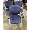 Image 2 : Lot of office chairs x3 - 25.5x24x37"