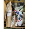 Image 2 : Box full of assorted Ali Express cancelled orders - including dashcams, pet clothing, headlights, pa