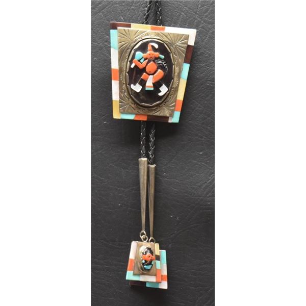 ZUNI INDIAN BOLO (RONNIE CALABAZA)