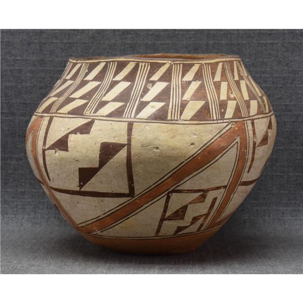 ACOMA INDIAN POTTERY OLLA