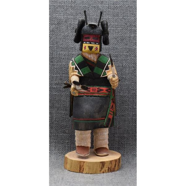 HOPI INDIAN KACHINA (LEANDER TUNGOVIA)
