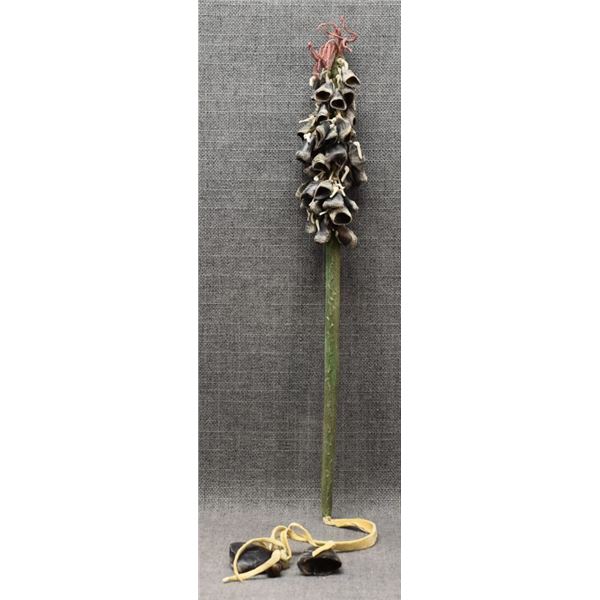 PLAINS INDIAN DEER TOE RATTLE