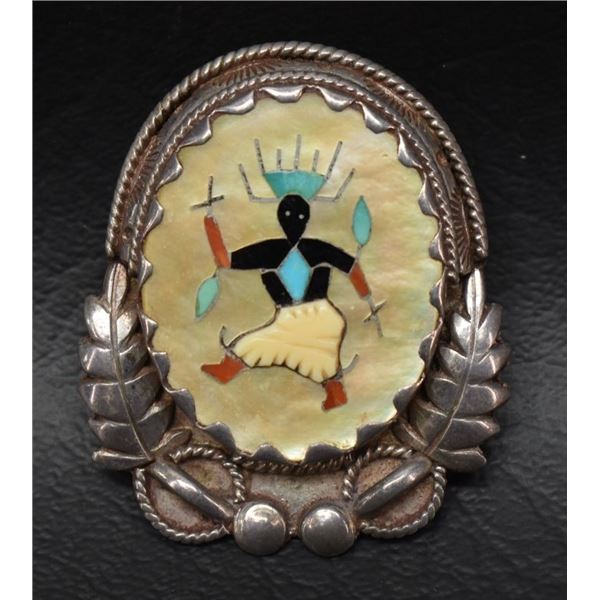 ZUNI INDIAN PIN/PENDANT (LONEJOSE)