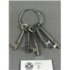 Image 2 : Lot of 5 Skeleton Keys on Ring