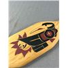 Image 2 : 25" Long First Nations Paddle Signed