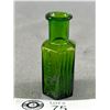 Image 2 : 1920s Emerald Green Poison Bottle