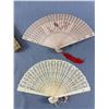 Image 2 : 3 Early Vintage Decorative Hand Fans