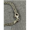 Image 2 : 925 Sterling Silver Italy Chain Link Bracelet 7" Long, Hand Polished