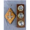 Image 1 : 2 Vintage Nautical Wall Thermometers