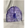 Image 1 : Nice Set of Agate Purple Book Ends