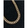 Image 2 : Beautiful Rhinestones Choker Necklace 15" Long and Bracelet w/ 2 Rhinestones