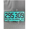 Image 1 : Nice Condition 1960 BC License Plate