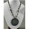 Image 3 : Unique Large Pendant Necklace With 2 Other Necklaces