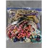 Image 2 : Large Bag of Misc Costume Jewelry Parts etc