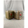 Image 2 : Lot of 3 Vintage Coin Safes