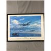 Image 2 : 2 Decorative Framed Prints, Elephant and Café Pacific NO SHIPPING