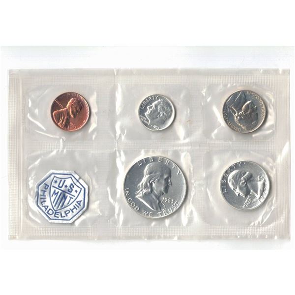 1962 U.S. PL Silver set, Philadelphia Mint