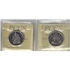 Image 2 : 2 x 2021 50¢ , Regular & 100th Anniversary MS66, PCCS (Professional Coin Certification System)