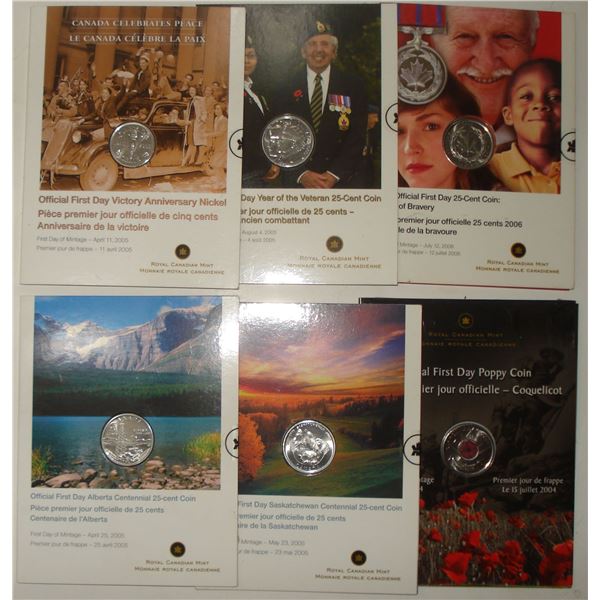 2004 & 2005 First Day Cover